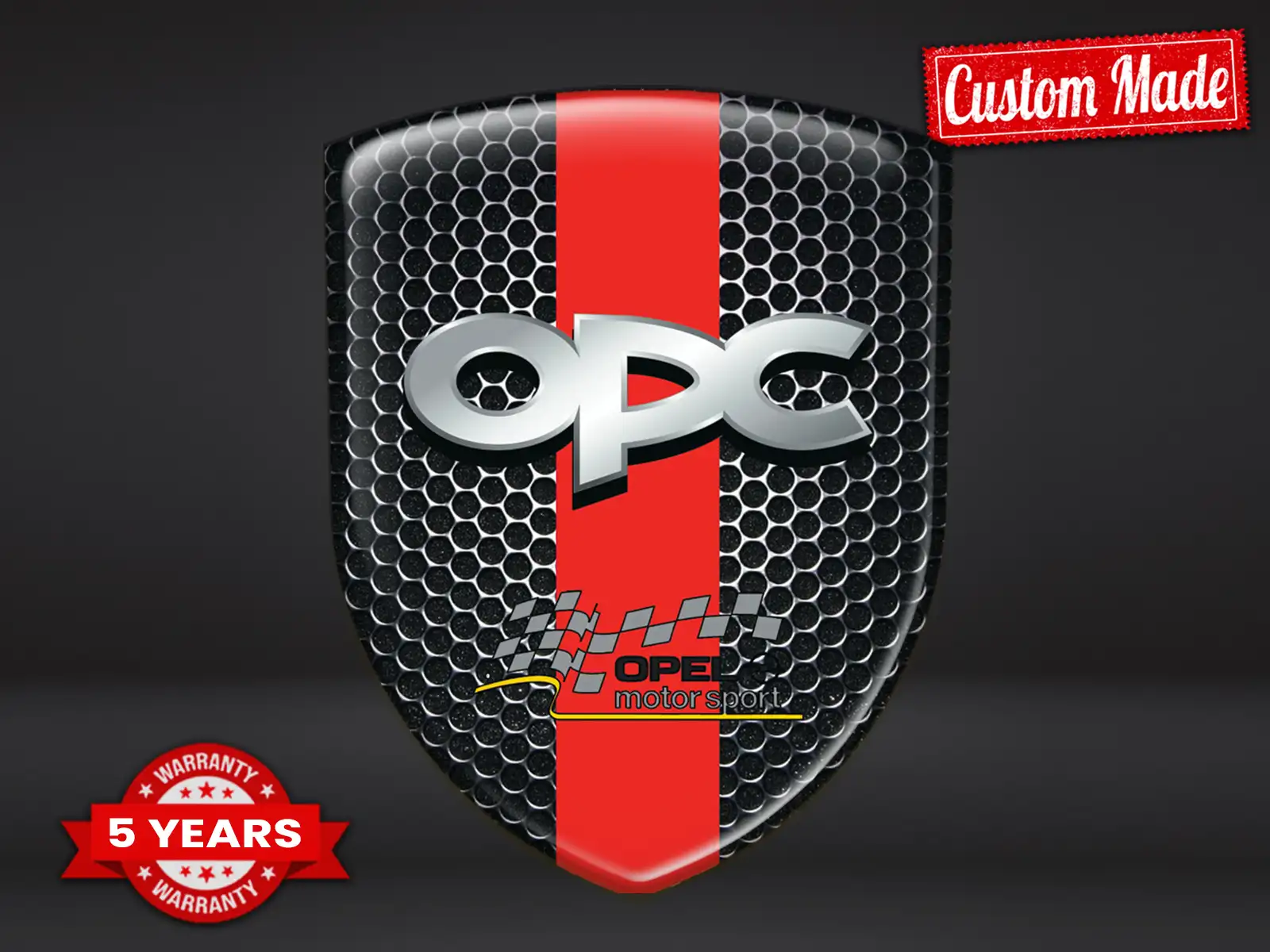 OPC Stickers Auto Personnalisables Pro Moderne